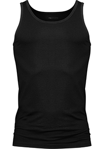 Mey Dry Cotton athletic shirt (1-pack), heren singlet, zwart