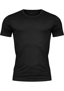 Mey Dry Cotton T-shirt (1-pack), heren T-shirt O-hals, zwart