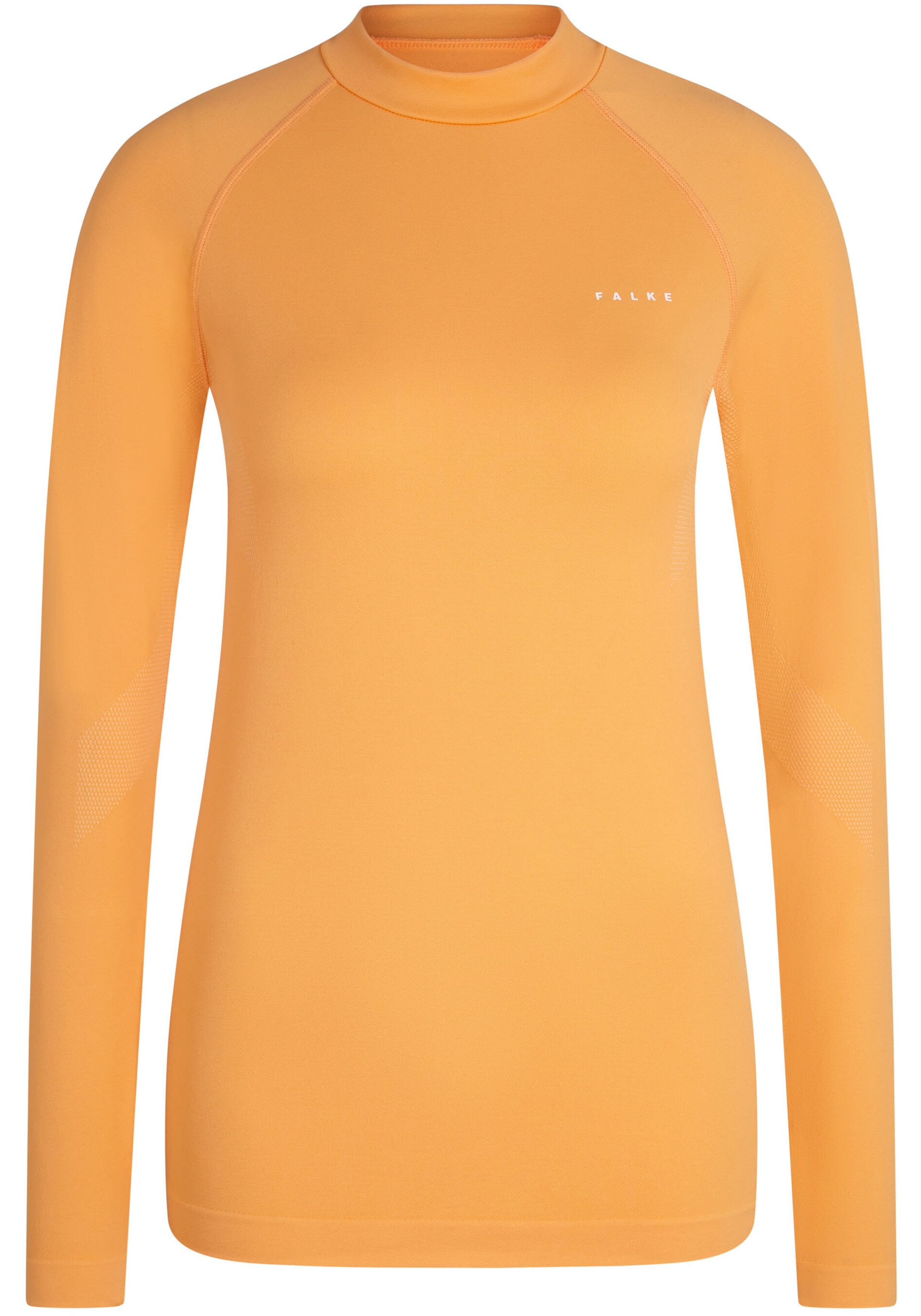 FALKE dames lange mouw shirt Maximum Warm, thermoshirt, oranje (orangette)