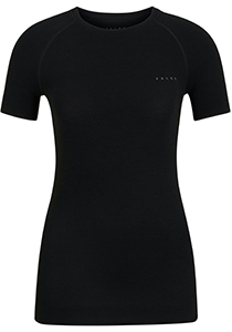 FALKE dames T-shirt Wool-Tech Light, thermoshirt, zwart (black)