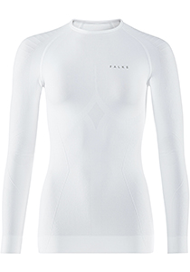 FALKE dames longsleeve Maximum Warm, thermoshirt, wit (white)