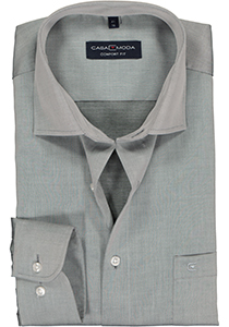 CASA MODA comfort fit overhemd, mouwlengte 72 cm, twill, grijs