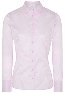 ETERNA dames blouse slim fit, roze