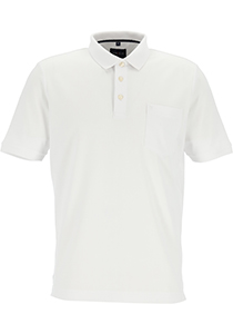 MARVELIS modern fit poloshirt, quick dry, wit