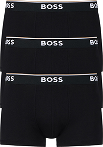 HUGO BOSS Power trunks (3-pack), heren boxers kort, zwart