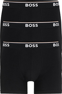HUGO BOSS Power boxer briefs (3-pack), heren boxers normale lengte, zwart