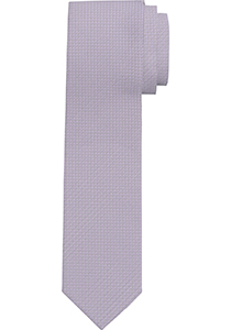 OLYMP smalle stropdas, lila dessin