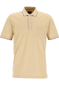 OLYMP Polo Casual, modern fit polo, beige