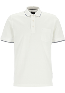 OLYMP Polo Casual, modern fit polo, wit