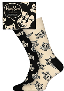 Happy Socks Pets Socks Gift Set (2-pack), unisex sokken in cadeauverpakking