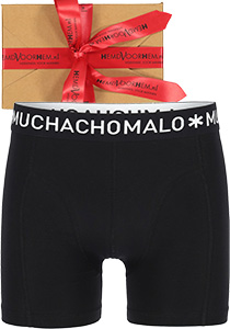 Muchachomalo boxershort zwart, in cadeauverpakking