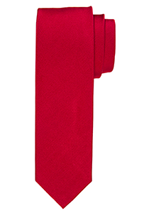 Profuomo stropdas, zijde, rood