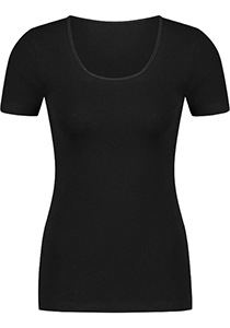 TEN CATE Basics women T-shirt (1-pack), dames T-shirt, zwart