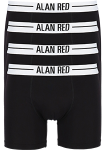 ALAN RED boxershorts (4-pack), zwart