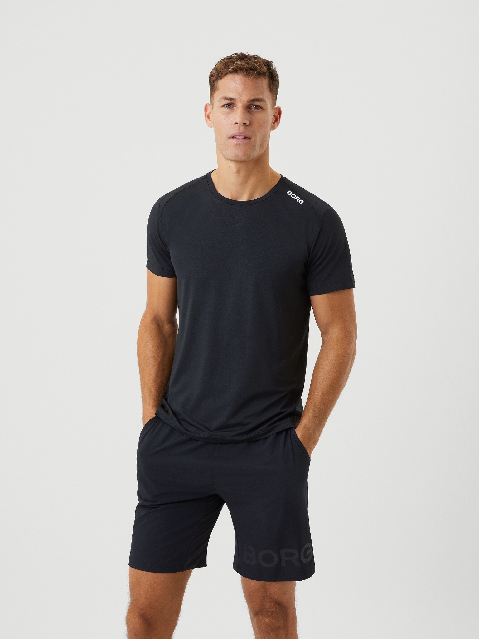 Bjorn Borg athletic T-shirt, zwart