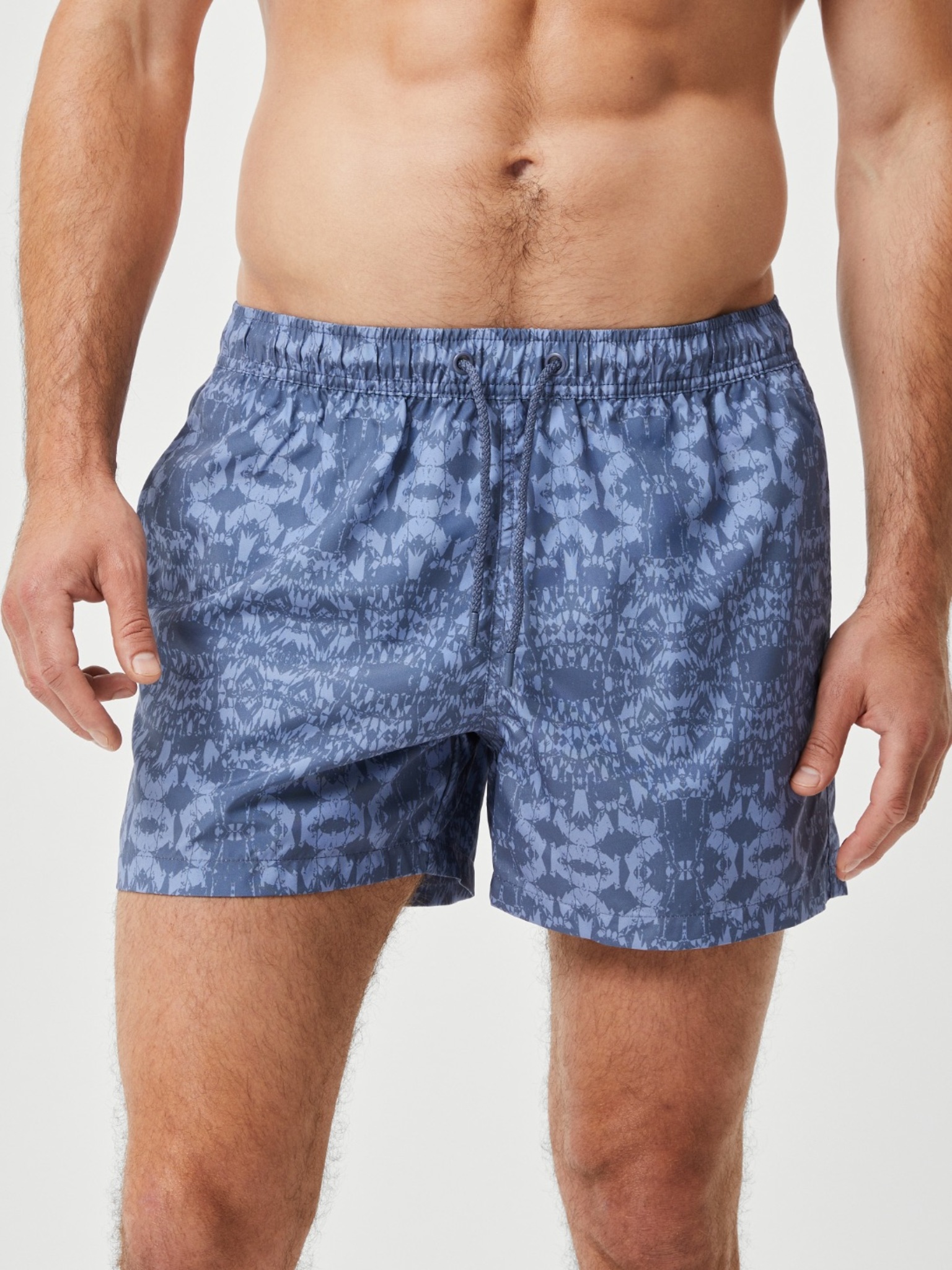 Bjorn Borg Print Swim Shorts, heren zwembroek, blauwe print