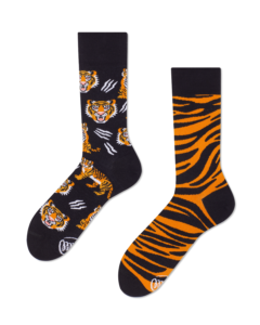 Many Mornings unisex sokken, Feet Of The Tiger