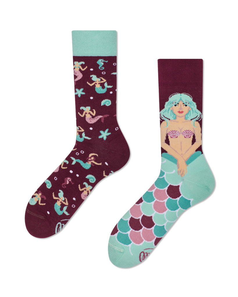Many Mornings unisex sokken, Mystic Mermaid
